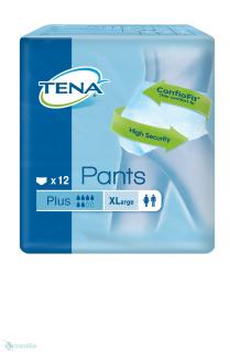 TENA Pants Plus XL, majtki chłonne, 12 szt