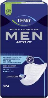 Wkładki męskie TENA Men Active Fit (Level 1) 24szt