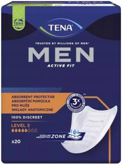 Wkładki męskie TENA Men Active Fit (Level 3) 20szt