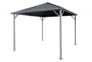 Altana ogrodowa Itaka 3x3 z moskitierą antracyt Garden Point