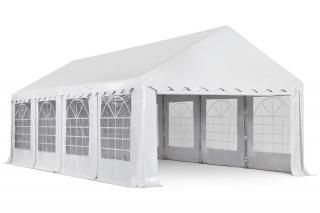 Biały namiot imprezowy ogrodowy Hanower 4x8 m Garden Point