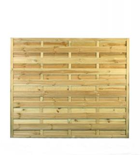 Drewniany panel ogrodzeniowy Lilo 1500 x 1800