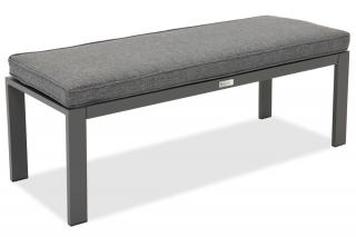 Ławka z aluminium Zakintos antracyt Garden Point