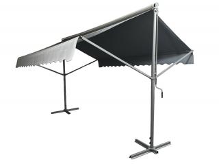 Markiza wolnostojąca Parla 4x3 m antracyt Garden Point