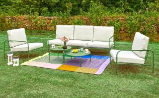 Metalowe meble ogrodowe Imperia Garden Point zielone