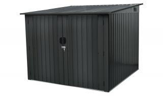 Metalowy domek narzędziowy Kansas 2 x 2 m Store Boss antracyt