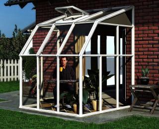 Ogród zimowy Sun Room Palram - Canopia 2 x 2 m biały