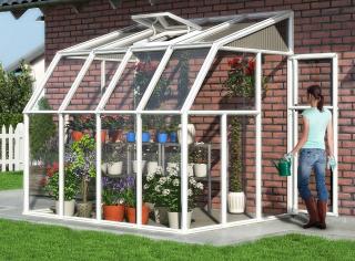 Ogrody zimowe z aluminium Sun Room Palram - Canopia 2 x 2,62 m białe