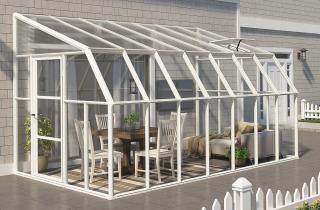 Oranżeria zimowa Sun Room Palram - Canopia 2,58 x 4,46 m biała