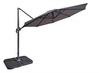 Parasol ogrodowy Pesaro 3m antracyt Garden Point