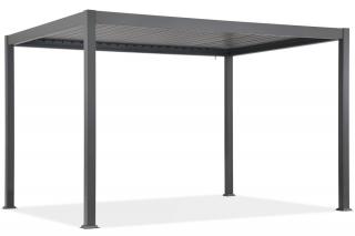 Pergola tarasowa wolnostojąca Lagos 3x3 Garden Point antracyt