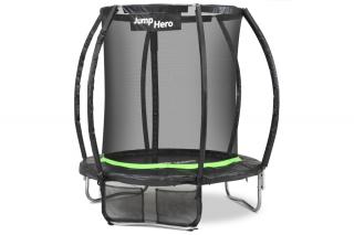 Trampolina ogrodowa Premium z siatką wewnętrzną 183cm Jump Hero 6FT