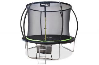 Trampolina ogrodowa Premium  z siatką wewnętrzną 305 cm Jump Hero 10FT