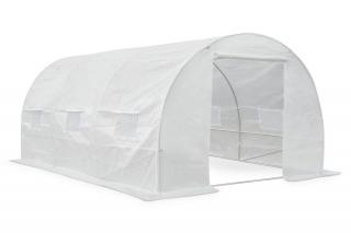Tunel foliowy do uprawy roślin 3x4,5m biały Garden Point