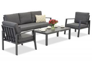 Zestaw aluminiowy Zakintos Coffee 5 antracyt Garden Point