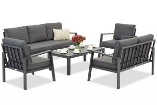 Zestaw aluminiowy Zakintos Coffee 7 antracyt Garden Point