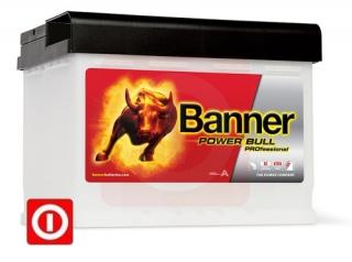 Akumulator Banner Power Bull PROfessional 50Ah 420A P+  ( PRO P50 40 )