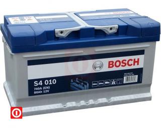 Akumulator BOSCH SILVER S4 80Ah 740A P+