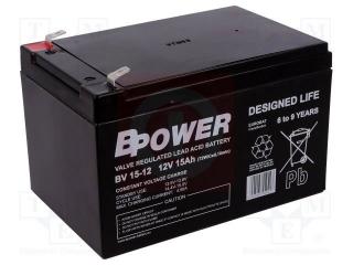 AKUMULATOR BPower BV 15-12 15Ah 12V AGM