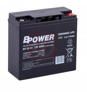 AKUMULATOR BPower BV 22-12 22Ah 12V AGM