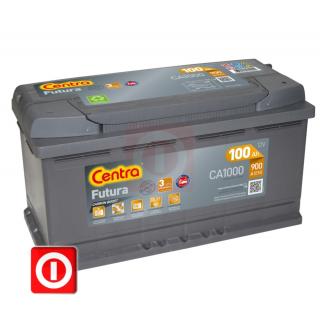 Akumulator Centra Futura 100Ah 900A CA1000