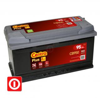 Akumulator Centra Plus 95Ah 800A CB950