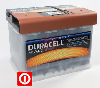 Akumulator Duracell Advanced 50Ah 420A DA50H