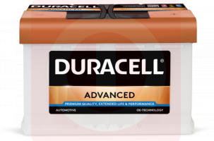 Akumulator Duracell Advanced 77Ah 750A DA77H