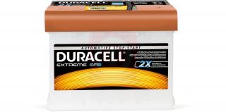 Akumulator Duracell EXTREME EFB 60Ah 600A