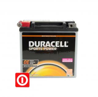 Akumulator Duracell YTX14-BS 12Ah 220A OE