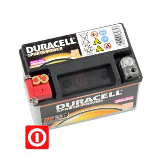 Akumulator Duracell YTX9-BS 8Ah 120A OE