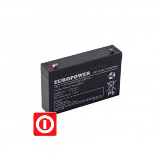 Akumulator Europower EP7-6 6V 7Ah