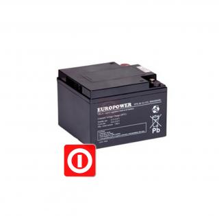 Akumulator Europower EPS26-12 12V 26Ah