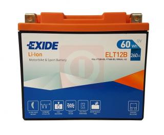 Akumulator Exide Lithium ELT12B 5Ah / 60Wh 260A