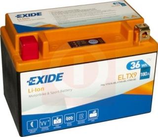 Akumulator Exide Lithium ELTX9 3Ah / 36Wh 180A