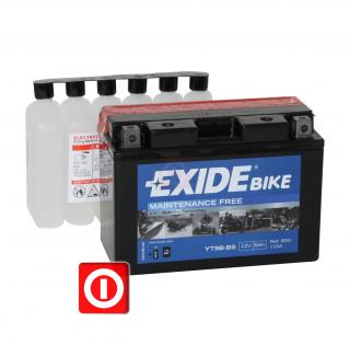 Akumulator Exide YT9B-BS 8Ah 110A