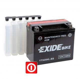 Akumulator Exide YTX20HL-BS 18Ah 270A