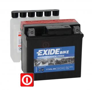 Akumulator Exide YTX5L-BS 4Ah 70A