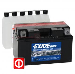 Akumulator Exide YTZ10S-BS 8.6 Ah 145A