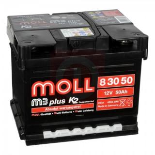 Akumulator Moll 50Ah 420A  M3plus