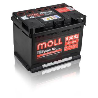 Akumulator Moll 62Ah 600A M3plus
