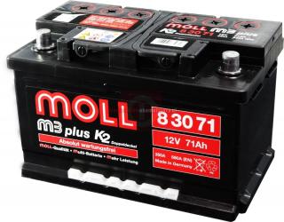 Akumulator Moll 71Ah 620A M3plus