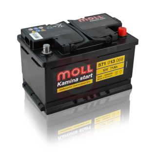 Akumulator Moll 74Ah 680A Kamina
