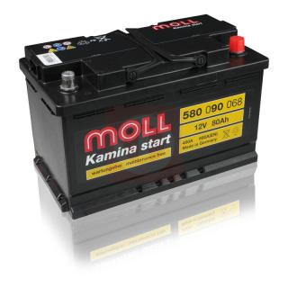 Akumulator Moll 80Ah 680A Kamina