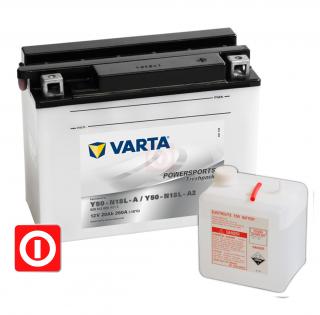 Akumulator Varta + kwas Y50-N18L-A2 20Ah 260A