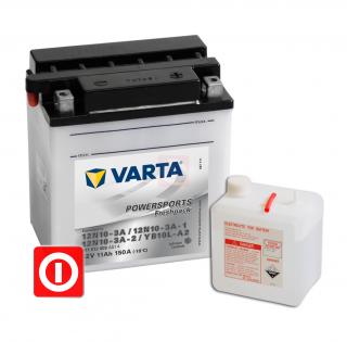 Akumulator Varta + kwas YB10L-A2 11Ah 150A