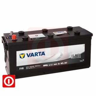 Akumulator Varta Promotive Black I16 120Ah 760A