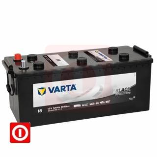 Akumulator Varta Promotive Black I8 120Ah 680A