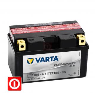 Akumulator Varta TTZ10S-BS / YTZ10S  8Ah 150A