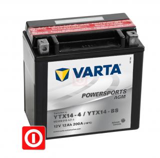 Akumulator VARTA YTX14-BS 12Ah 200A